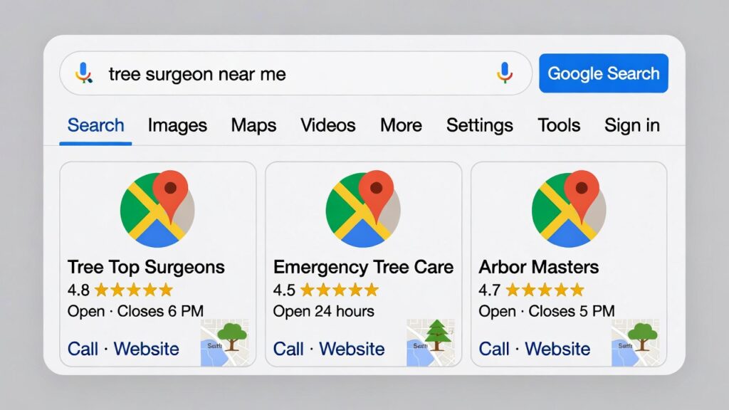 Ranking on top of Google